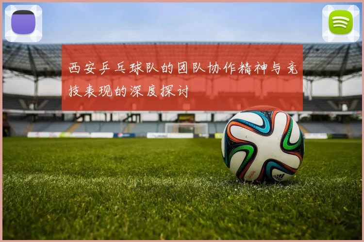 西安乒乓球队的团队协作精神与竞技表现的深度探讨