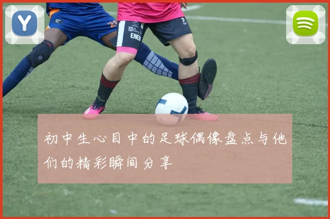 初中生心目中的足球偶像盘点与他们的精彩瞬间分享
