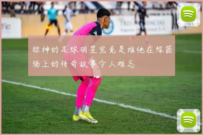 称神的足球明星究竟是谁他在绿茵场上的传奇故事令人难忘
