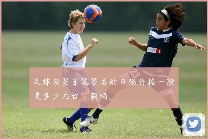 足球明星亲笔签名的市场价格一般是多少元你了解吗