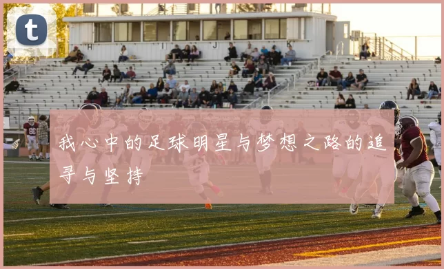 我心中的足球明星与梦想之路的追寻与坚持